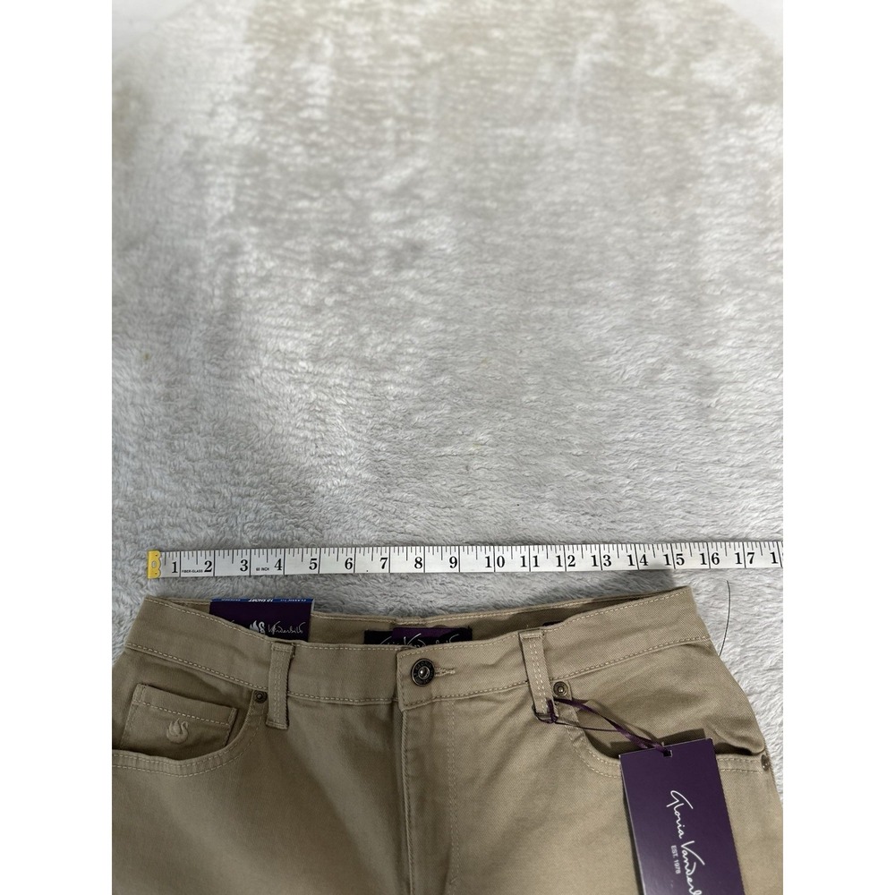 New Gloria Vanderbilt Amanda Classic Tapered Pants Stretch Chino Size 10S Short - Picture 6 of 8
